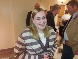 Miranda Sievert, 20, has seizures from epilepsy.