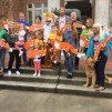 More than 500 show their Ginger Pride through Downtown Rome